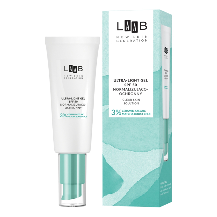 AA LAAB Clear Skin Solution Ultralekki żel normalizująco-ochronny do twarzy SPF 50