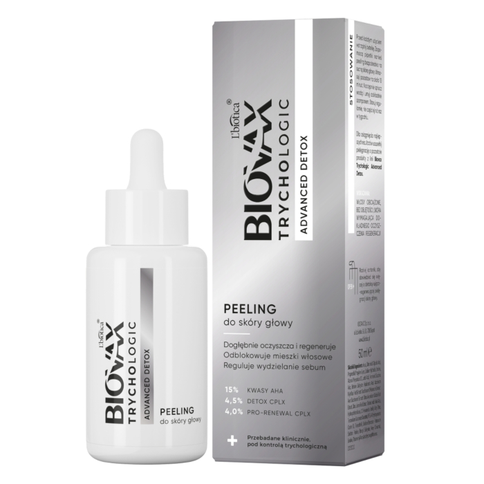 L'biotica Biovax Trychologic Advanced Detox Peeling do skóry głowy