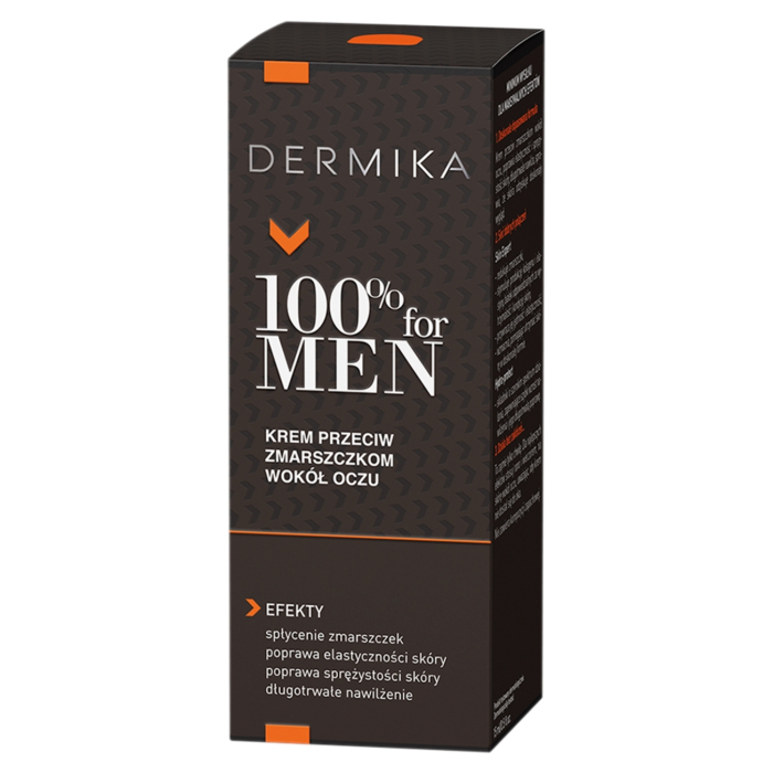 Dermika 100% For Men Krem przeciw zmarszczkom wokół oczu