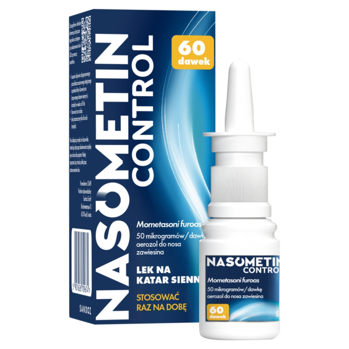 Nasometin Control (Mometasone Sandoz) aerozol do nosa, zawiesina 50 mcg/daw