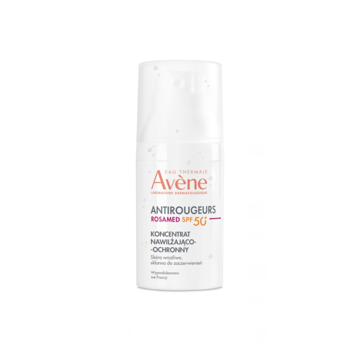 Avene Antitougeurs Rosamed, Koncentrat nawilżająco-ochronny SPF50+