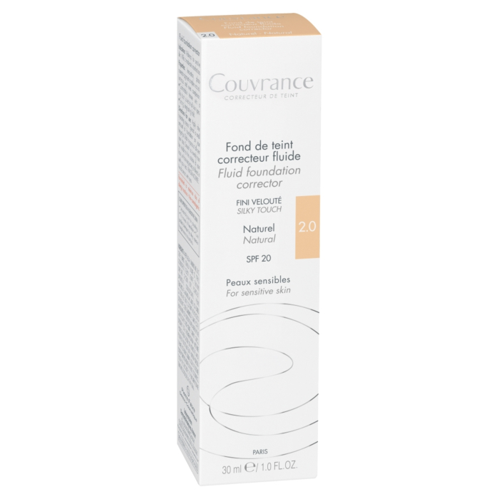 Avène Couvrance Fluid korygujący SPF20, Naturalny 2.0