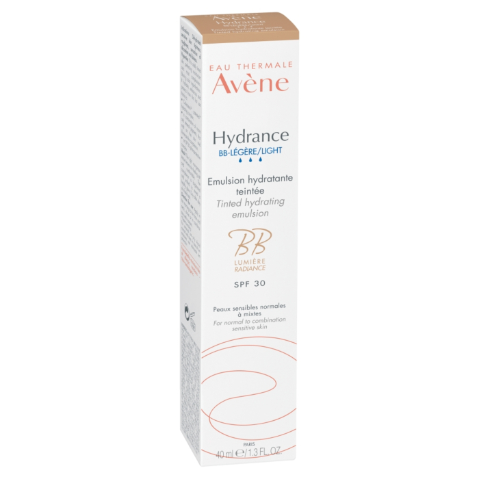 Avène Hydrance BB Nawilżająca emulsja koloryzująca SPF30 Lekka konsystencja