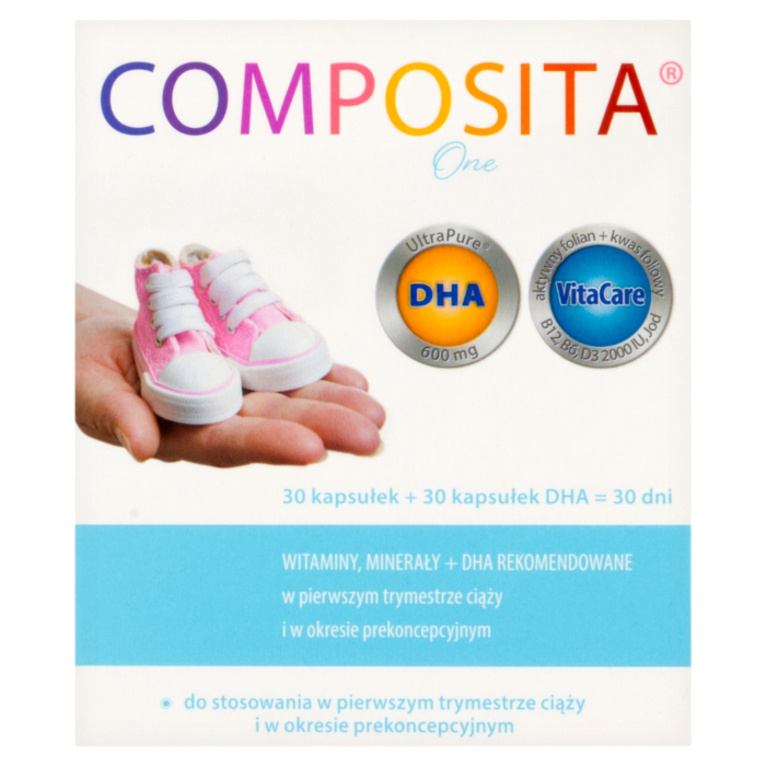 Composita One Witaminy i minerały dla kobiet Kapsułki, 60 szt.