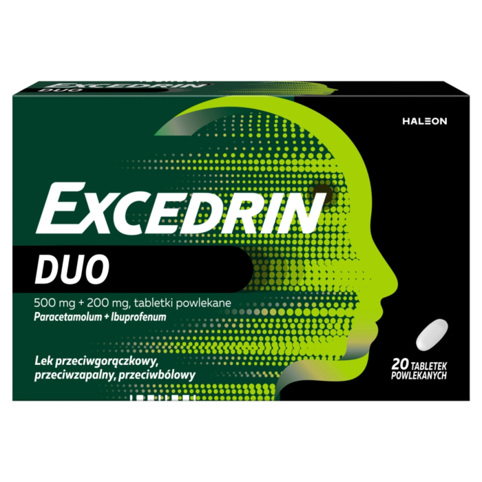 Excedrin Duo 200 mg + 500 mg Tabletki powlekane