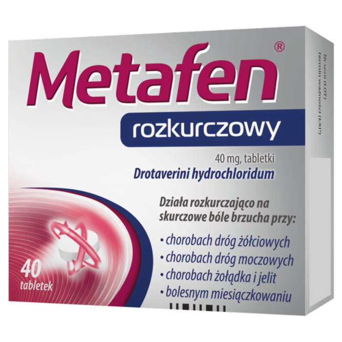 Metafen rozkurczowy 40 mg 40 tabl.