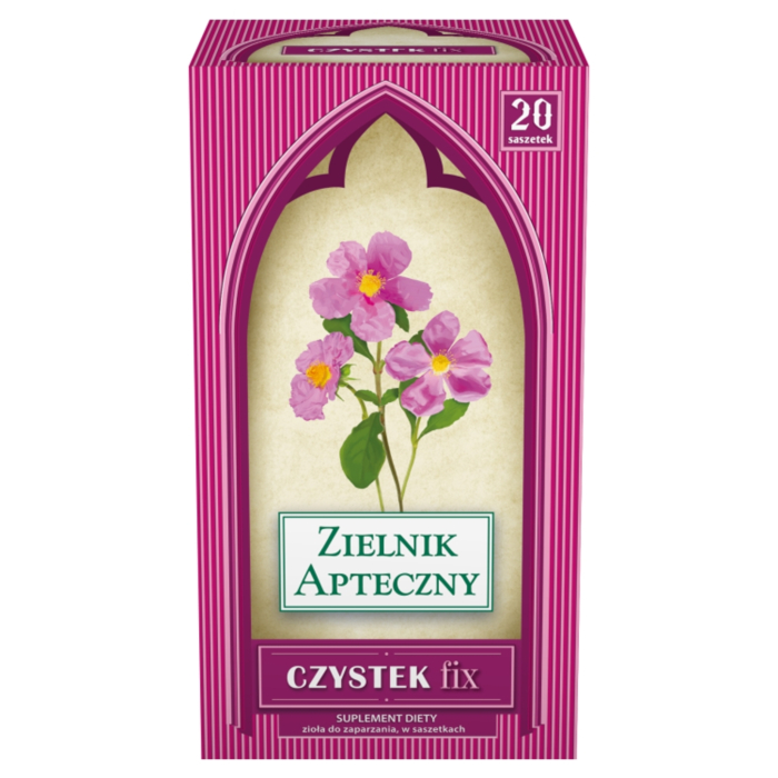 Herbapol Zielnik Apteczny Czystek, Zioła w saszetkach do zaparzania
