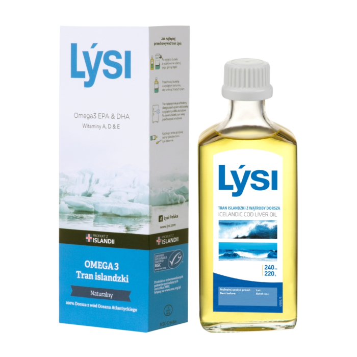 Lysi Tran Islandzki Naturalny, Olej