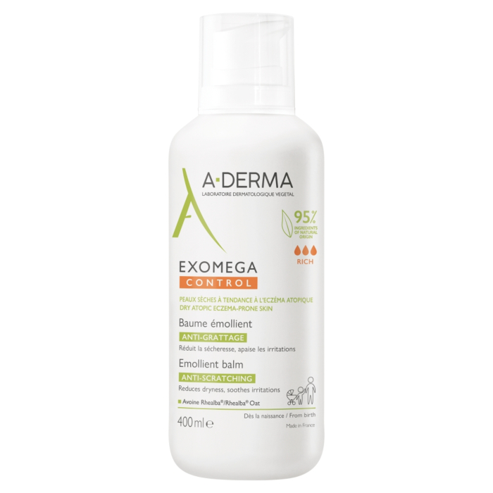 A-Derma Exomega Control Balsam emolient, 400 ml