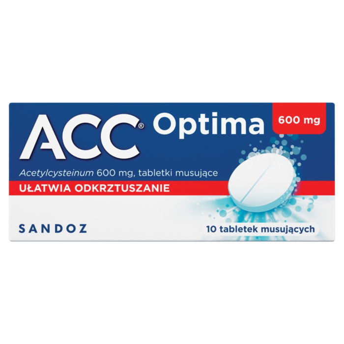 ACC Optima 600 mg Tabletki musujące