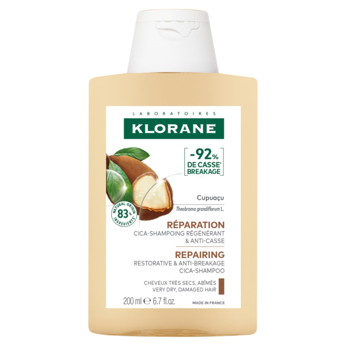 Klorane Regeneracja CICA Szampon z cupuacu, 200 ml