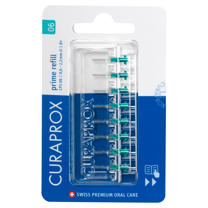 Curaprox CPS 06 Prime Refill - szczoteczki międzyzębowe 8 szt.