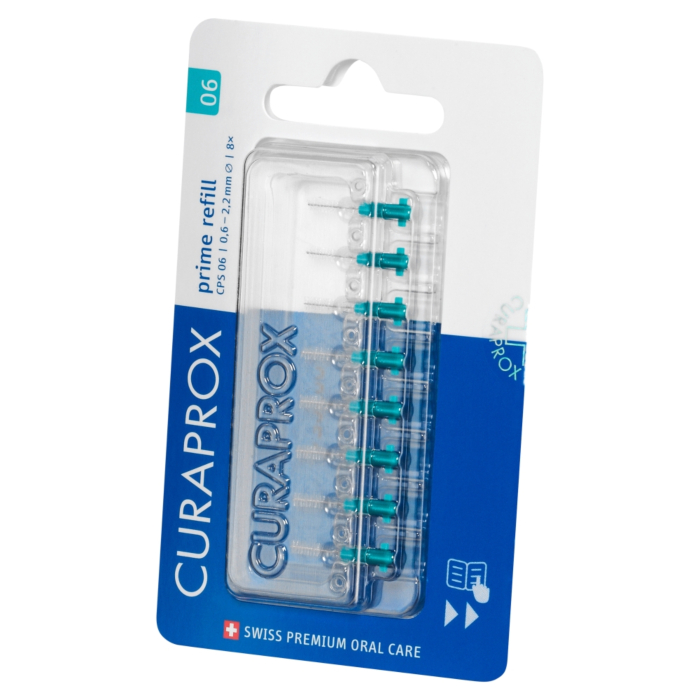 Curaprox CPS 06 Prime Refill - szczoteczki międzyzębowe 8 szt.