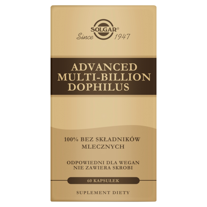 Solgar Advanced Multi-Billion Dophilus Probiotyk Kapsułki, 60 szt.