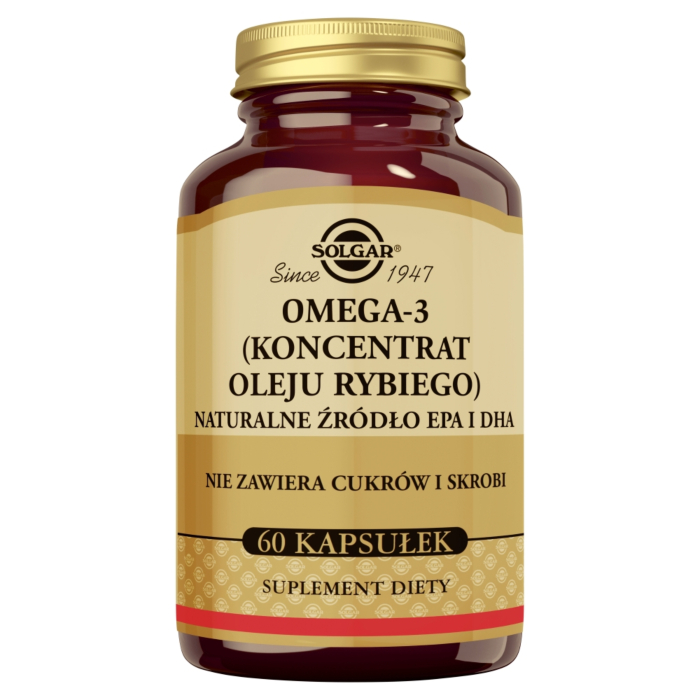 Solgar Omega-3 Koncentrat oleju rybiego kapsułki