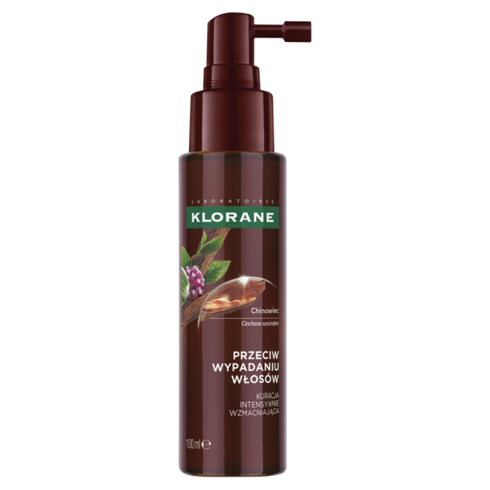 Klorane Przeciw Wypadaniu Włosów Kuracja Intensywnie Wzmacniająca Serum z chininą