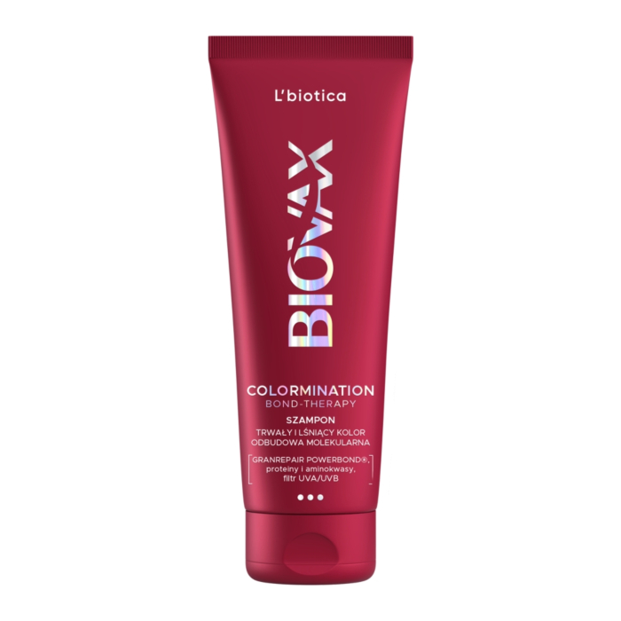 L'biotica Biovax Colormination Bond-Therapy Szampon do włosów 
