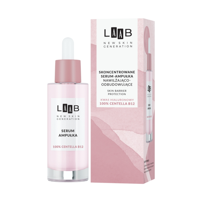 AA LAAB 100% Centella B12 Skoncentrowane serum-ampułka nawilżająco-odbudowujące