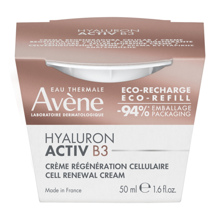 Avène Hyaluron Activ B3 Krem odbudowujący komórki Refill, 50 ml