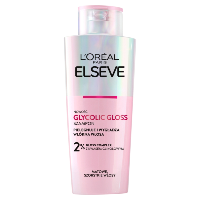 Elseve Glycolic Gloss - Szampon do włosów 200 ml