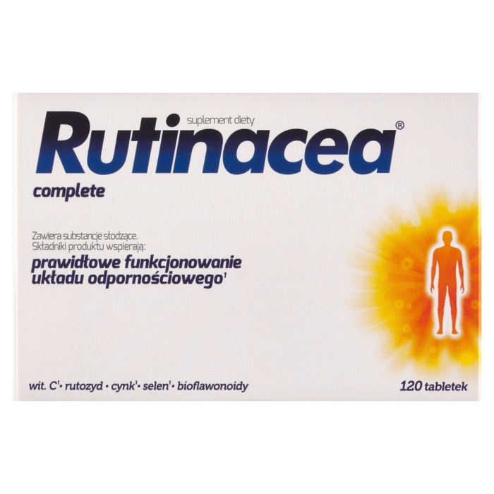 Rutinacea Complete, Suplement diety na wzmocnienie odporności, Tabletki
