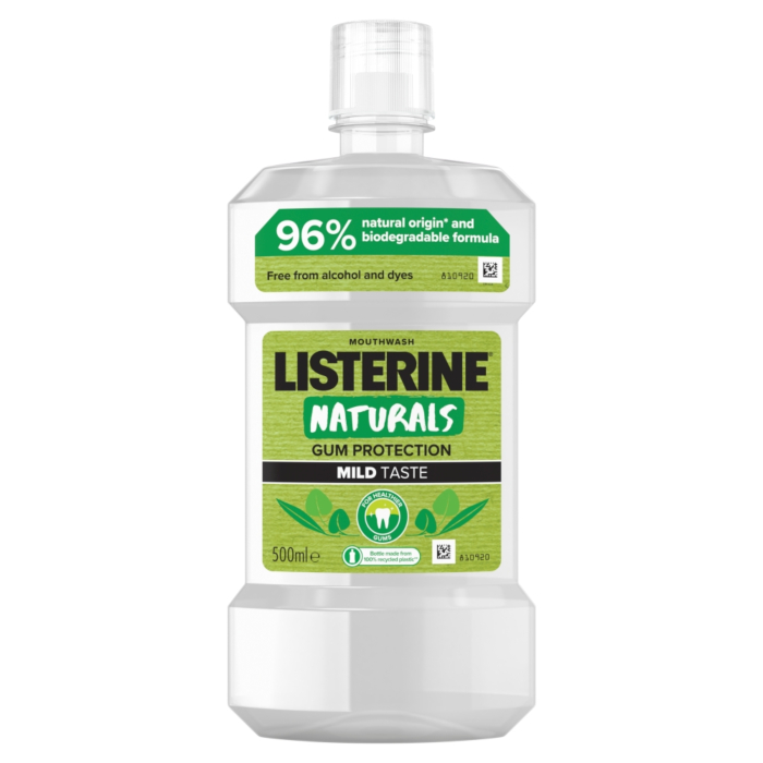 Listerine Płyn do płukania Jamy Ustnej Naturals Gum Protection