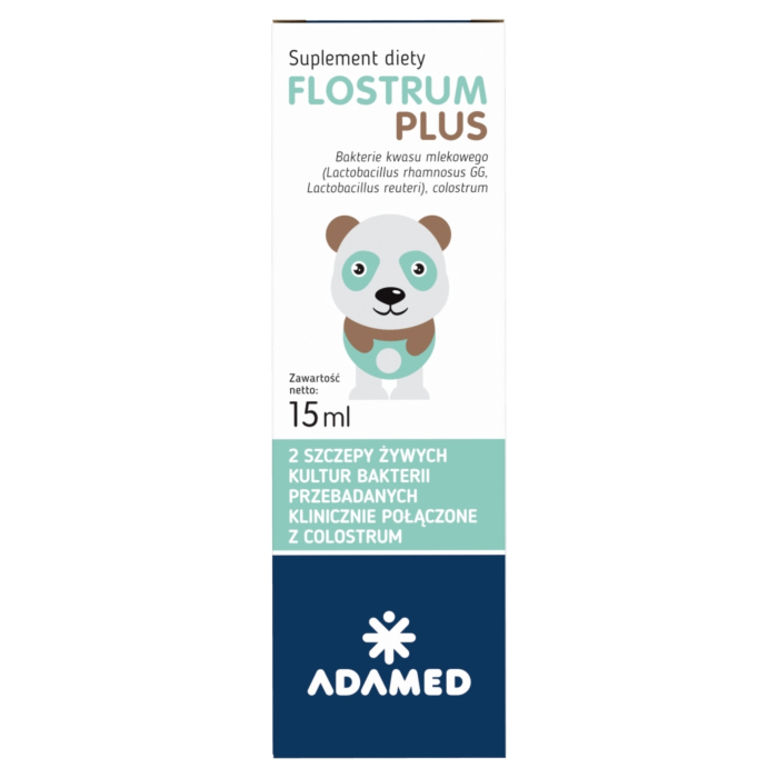 Flostrum Plus, Probiotyk z colostrum, Krople doustne