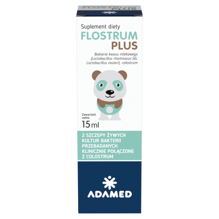 Flostrum Plus, Probiotyk z colostrum, Krople doustne
