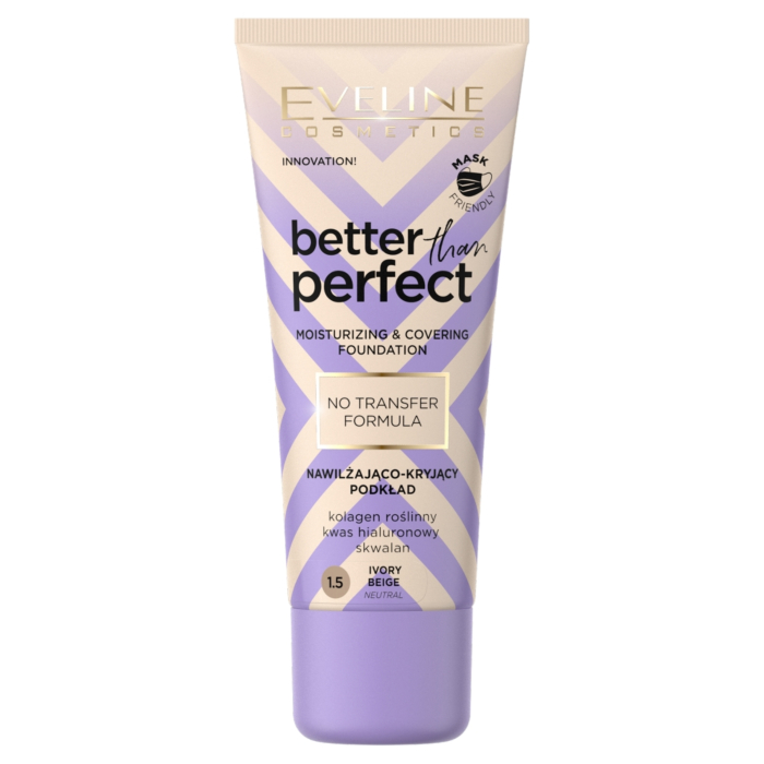 Eveline Better Than Perfect No Transfer Podkład, 1,5