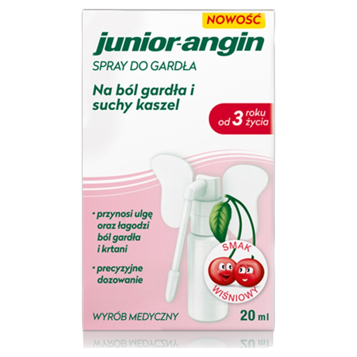 Junior-Angin Spray Do Gardła od 3 r.ż.