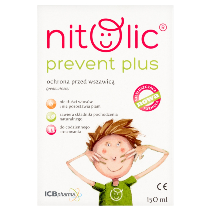 Pipi Nitolic Prevent Plus, Ochrona przed wszawicą, Spray
