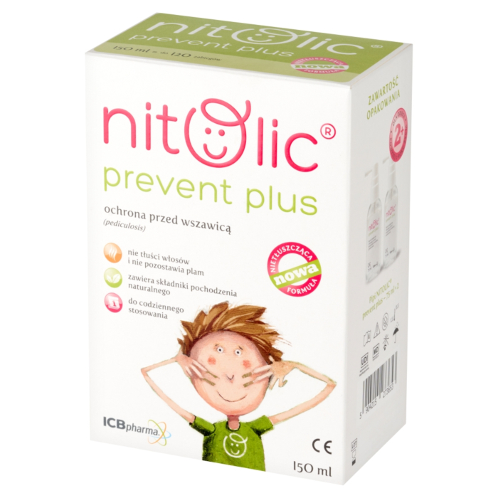 Pipi Nitolic Prevent Plus, Ochrona przed wszawicą, Spray