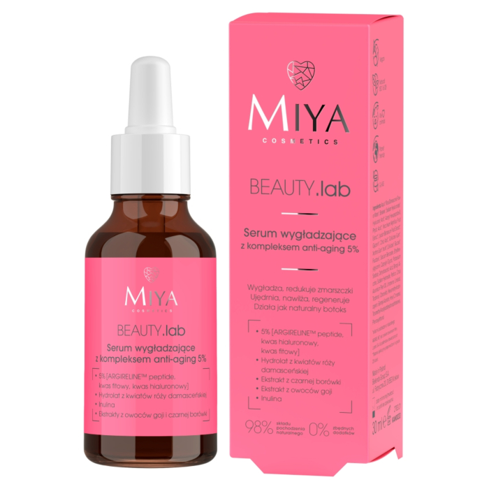 Miya Beauty.Lab Serum Wygładzające z kompleksem anti-aging 5%
