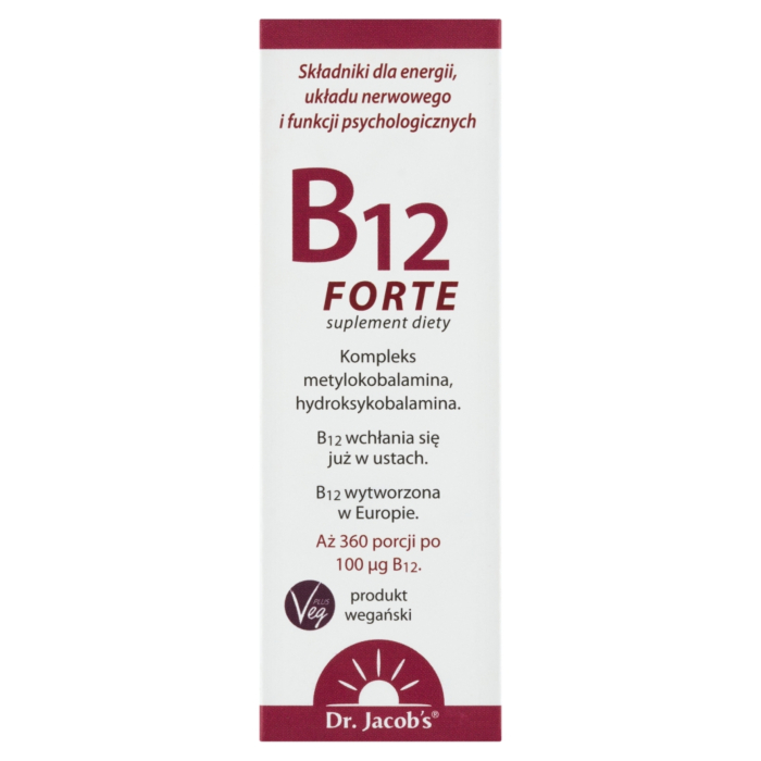 Dr. Jacobs B12 Forte, Krople