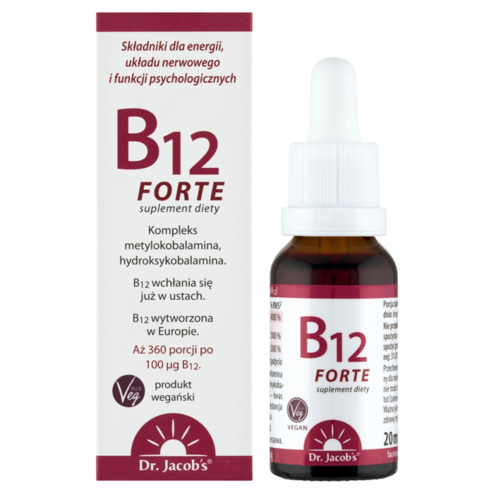Dr. Jacobs B12 Forte, Krople