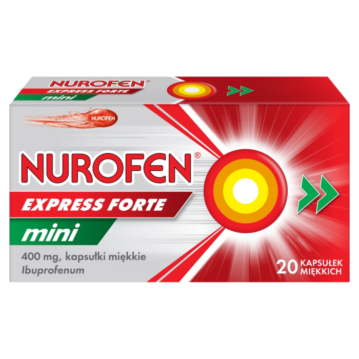 Nurofen Express Forte Mini 400 mg, kapsułki 20 szt.