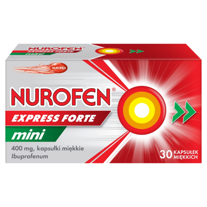 Nurofen Express Forte Mini 400 mg, kapsułki 30 szt.