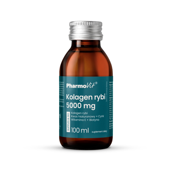 PharmoVit Supples & Go Kolagen rybi 5000 mg Płyn