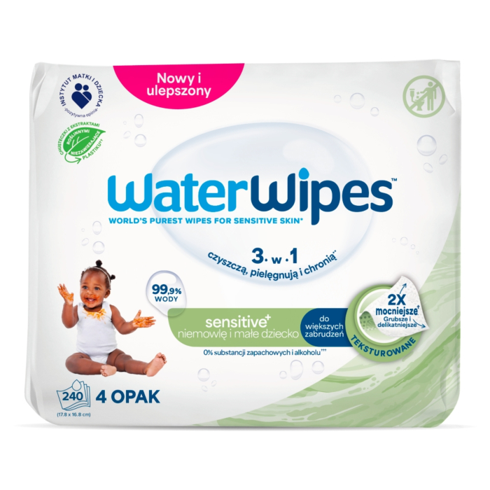 WaterWipes BIOSoapberry Chusteczki nawilżane dla niemowląt