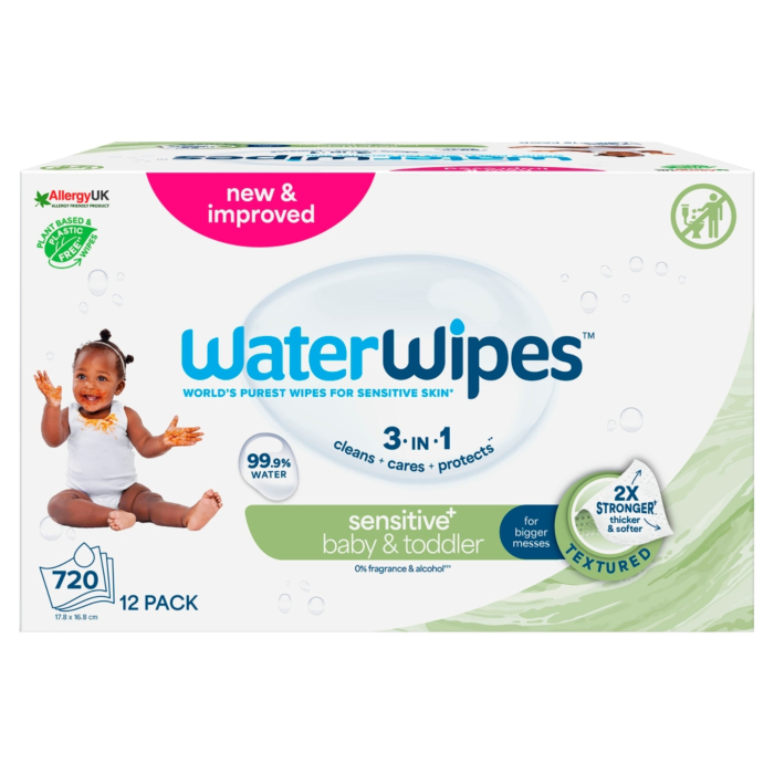 WaterWipes Bio Soapberry - Chusteczki nawliżane dla niemowląt 12 x 60 szt.