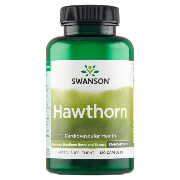 Swanson Hawthorn Ekstrakt z głogu 250 mg Kapsułki