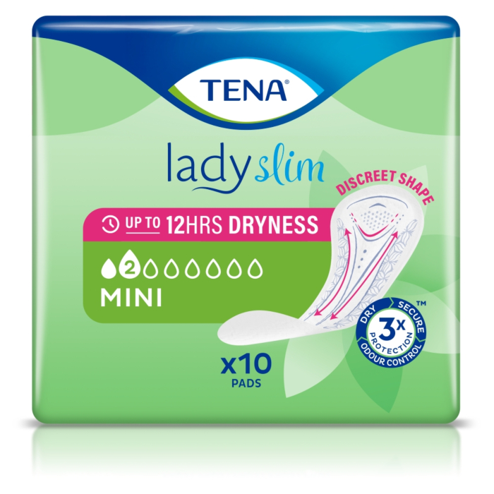 Tena Lady Slim Mini, Wkładki na nietrzymanie moczu dla kobiet
