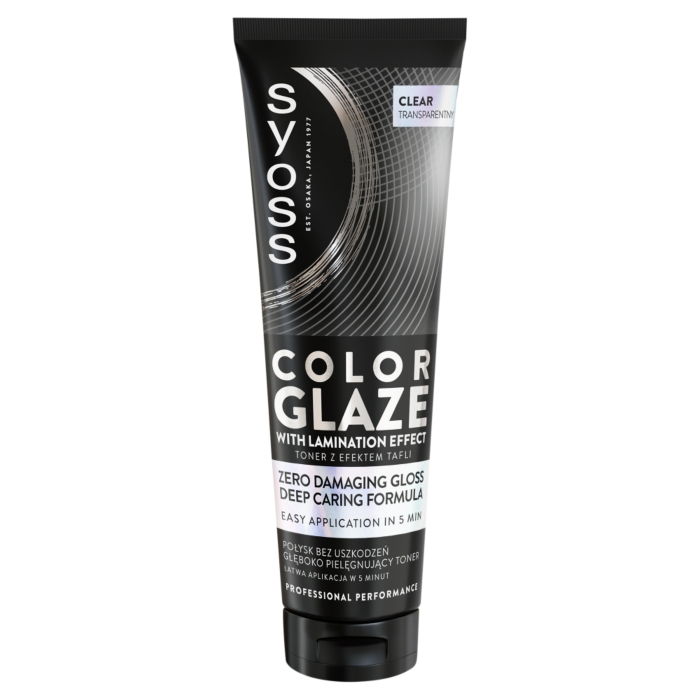 Syoss Color Glaze, Nabłyszczający toner do włosów, Clear