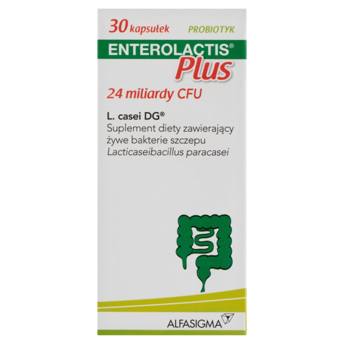 Enterolactis Plus probiotyk, kapsułki, 30 szt.
