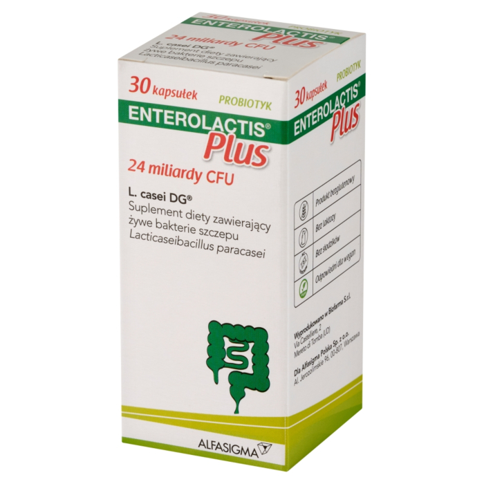 Enterolactis Plus probiotyk, kapsułki, 30 szt.