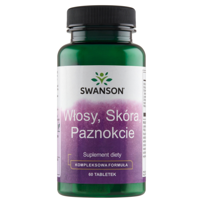 Swanson Włosy, skóra i paznokcie Tabletki