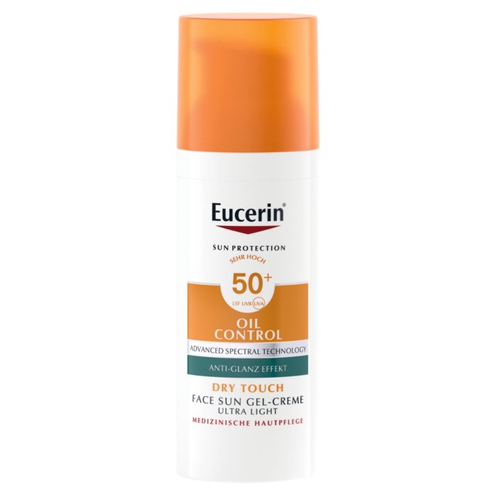 Eucerin Oil Control Dry Touch Żel-krem ochronny ultralekki, SPF 50+