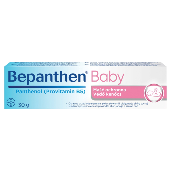 Bepanthen Baby, Maść ochronna od 1. dnia życia, 30 g