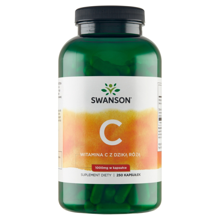 Swanson Witamina C z Dziką Różą 1000mg
