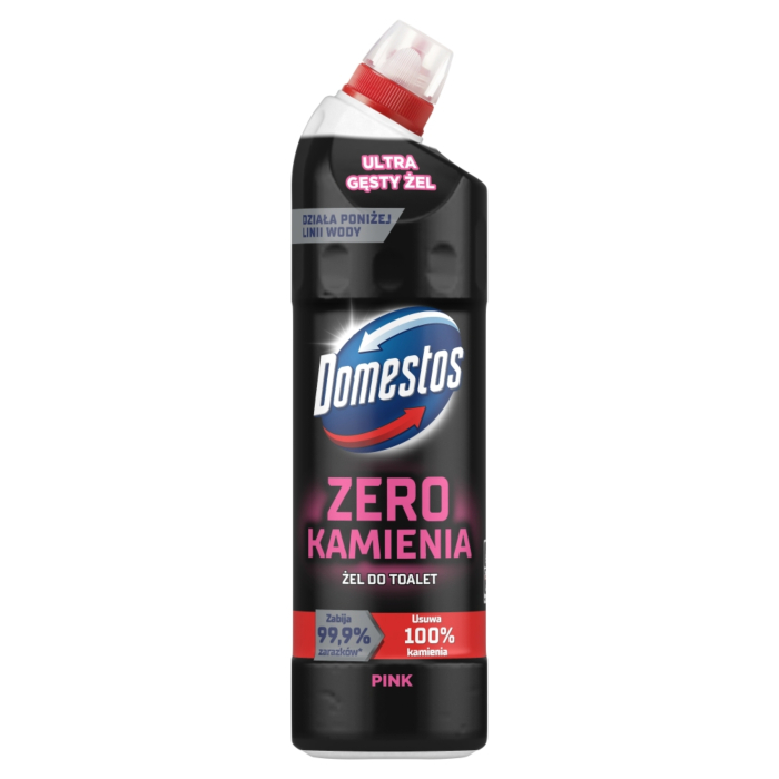 Domestos Zero Kamienia Żel do WC, Pink
